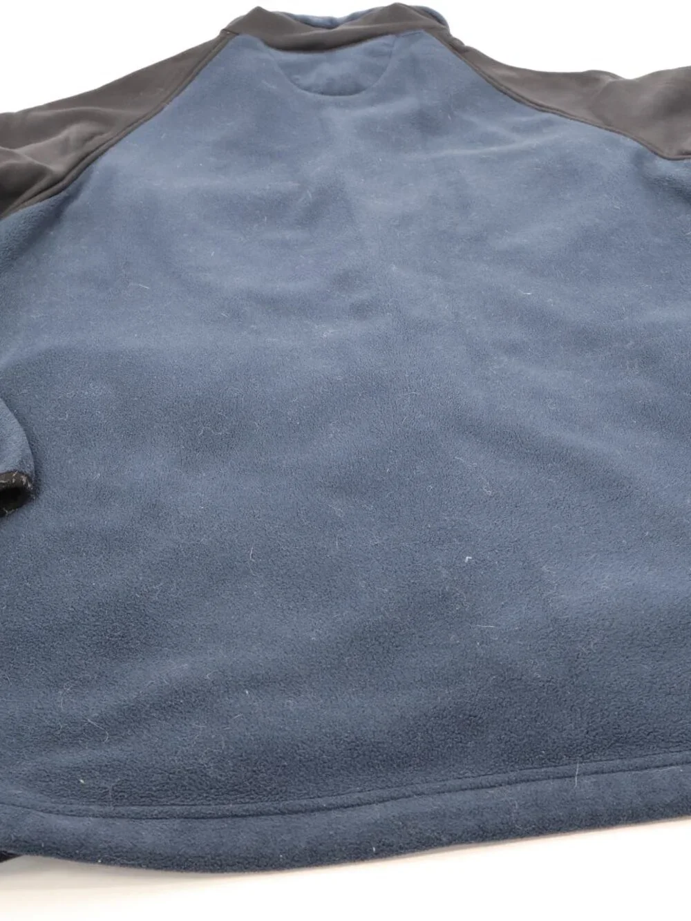 The North Face Fleece Jacket Mens M Navy Blue Polartec Full Zip Denali Style‎